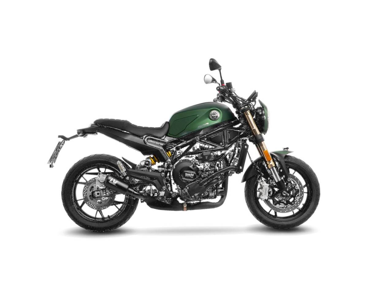 Leo Vince Slip-On til Benelli Leoncino 800 (2022-2024) - LV-10 FULL BLACK