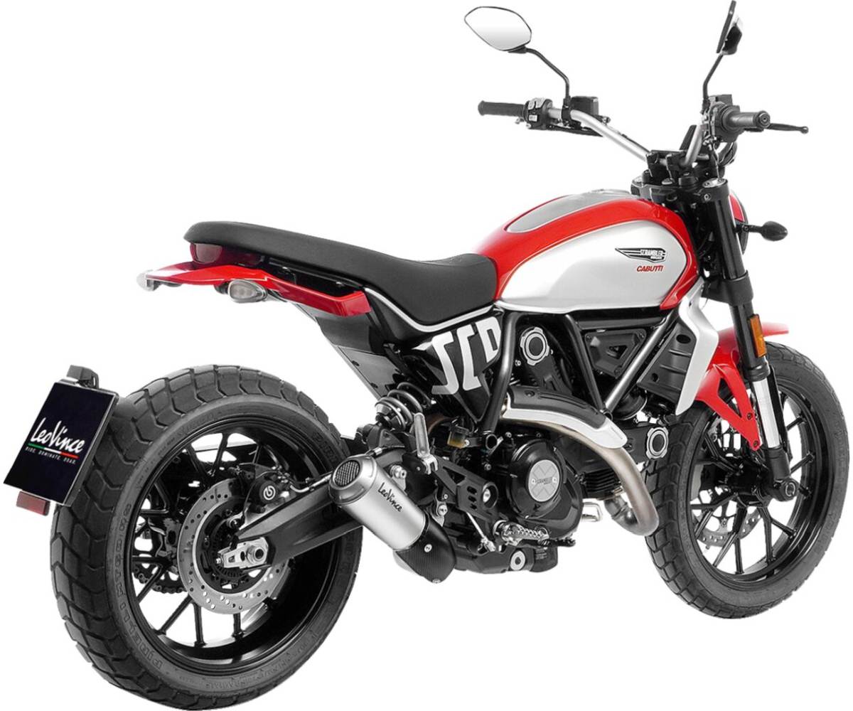 Leo Vince De-Cat Mellemrør til Ducati Scrambler 800 (2023-2024)