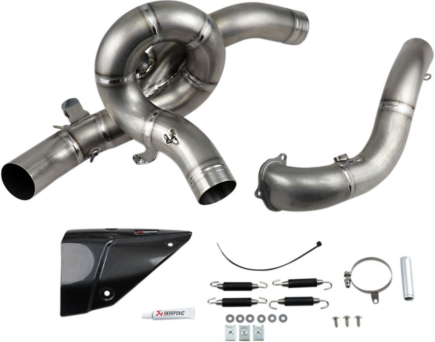 Akrapovic titanium forrør / manifold til Ducati  Multistrada 1200 (15-17)
