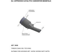 CAT CONV MANIFOLD YAM - Pitboxen Performance