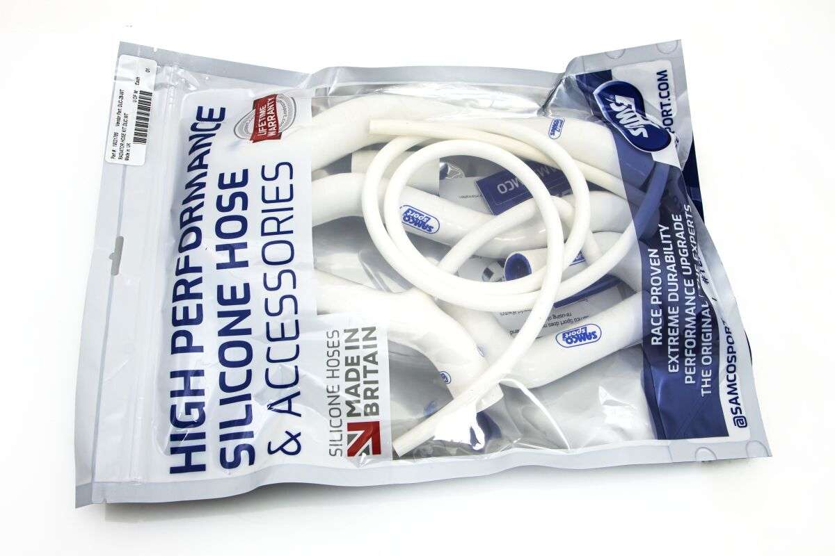 Silikone kølerslanger til Ducati 1200 Multistrada / 1260 Multistrada / 950 Multistrada - Hvid