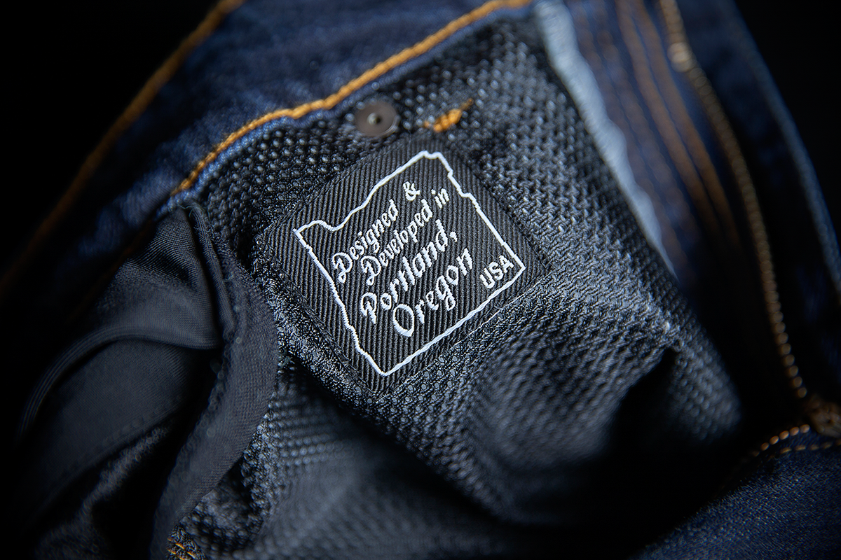 Icon MH1000 mc jeans m. D30 beskyttelse - Herremodel - Str 42