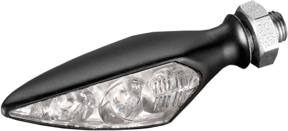 RHOMBUS EXTREME – LED BLINKLYS, SORT (front venstre/bag højre)