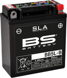 Motorcykelbatteri BS BB5L-B SLA (vedligeholdelsesfrit)