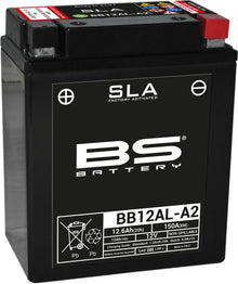 Motorcykelbatteri BS BB12AL-A2 SLA (vedligeholdelsesfrit)