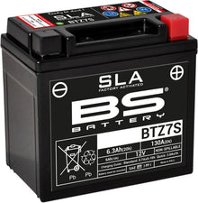 Motorcykelbatteri BS BTZ7S SLA (vedligeholdelsesfrit)