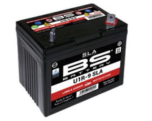 Motorcykelbatteri BS U1R-9 SLA (vedligeholdelsesfrit)