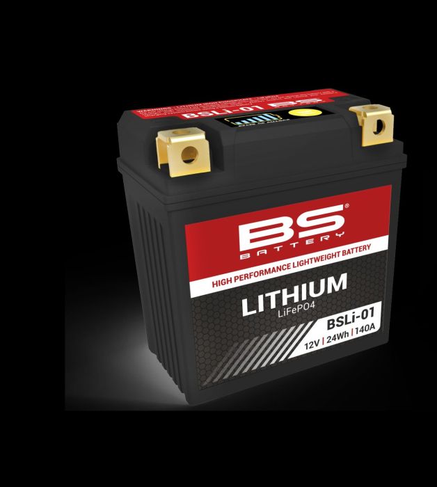 Lithium motorcykelbatteri -  BSLI01 (24Wh)