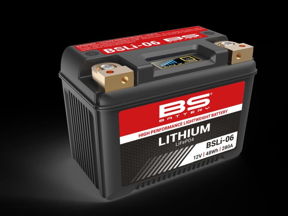 Lithium motorcykelbatteri – BSLI06 (48Wh)