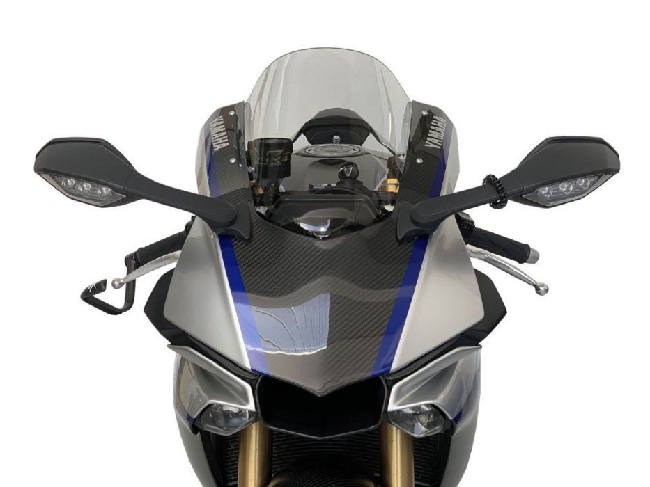 KAWASAKI RACE R1/M 2023 KÅBEGLAS RØGFARVET - Pitboxen Performance