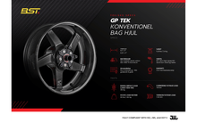 BST GP Tek Baghjul til HONDA CBR1000RR-R (2019 - 2023) - 6.25" x 17" - BST Carbon hjul