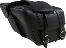 SADDLEBAG UNIVERSAL SYNTHETIC LEATHER BLACK