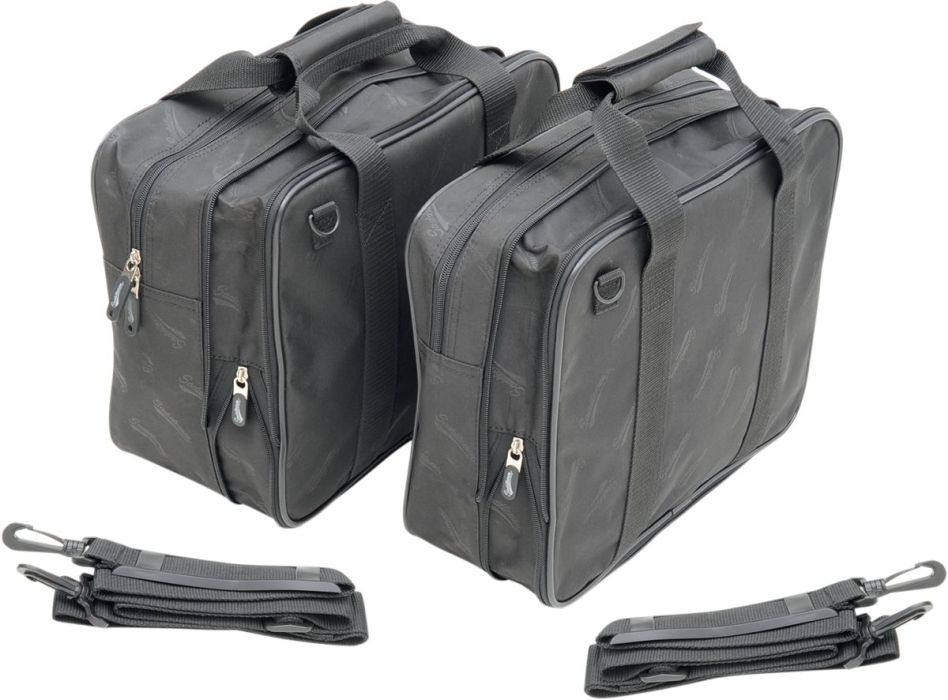 SADDLEBAG LINER SET BLACK BMW
