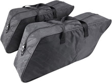 SADDLEBAG LINER SET TEXTILE BLACK