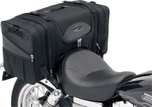 DELUXE TAIL BAG TEXTILE BLACK - Pitboxen Performance