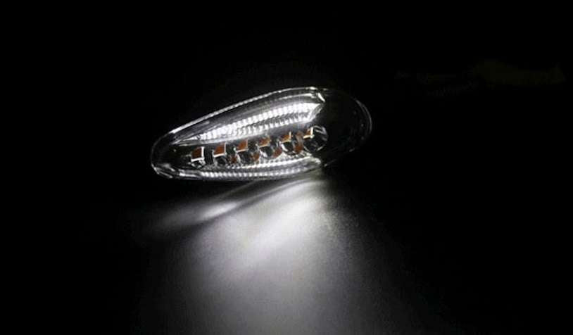 MC Blinklys med løbelys – Koso Sonic - Pitboxen