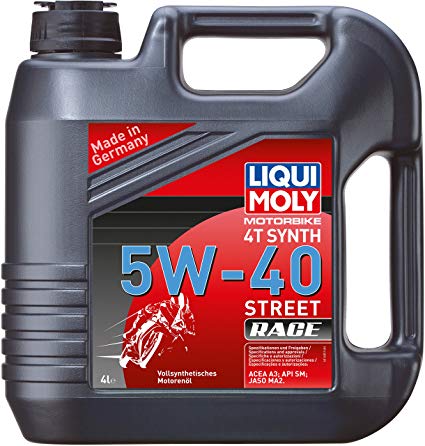 Liqui Moly Street Race 5W40 MC Olie – Fuld syntetisk 4 Liter