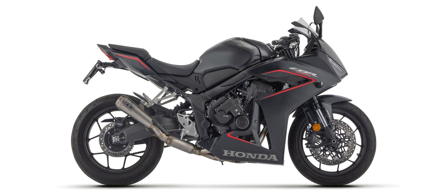 71069PR Arrow Full system racing med Pro - Race titanium udstødninger til Honda CB 650 R 2024 - 2025 - Pitboxen.dk