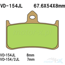 Vesrah VD-154JL Bremseklodser