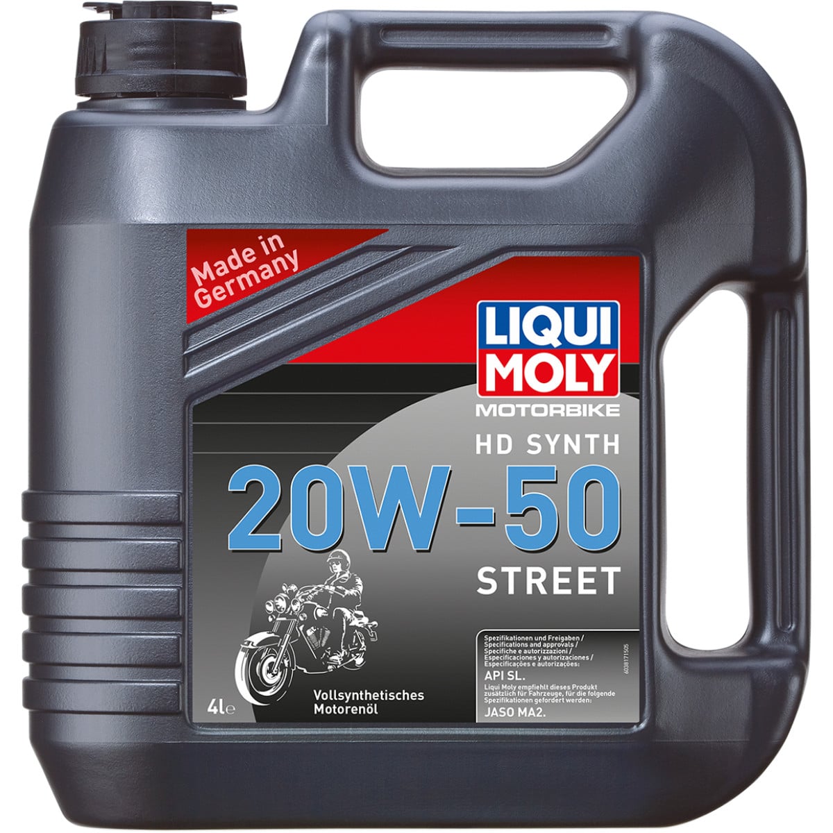 Liqui Moly HD Synth 20W50 - fuldsyntetisk motorolie ti lHarley Davidson
