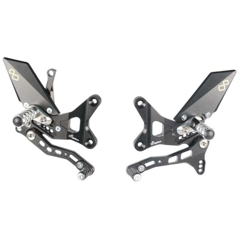 Lightech Type W  rearset til Kawasaki ZX10R (2011-2015)
