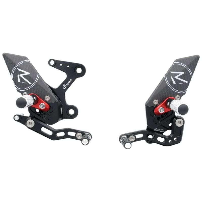 Lightech Type R  rearset til Kawasaki Ninja 400 (2018-2023)