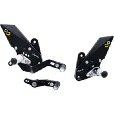 Lightech Type W  rearset til Yamaha Tracer 9GT (2023-2023)