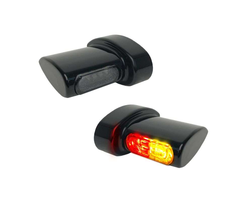 Heinz Bikes Winglet Micro led blink med baglys og bremselys