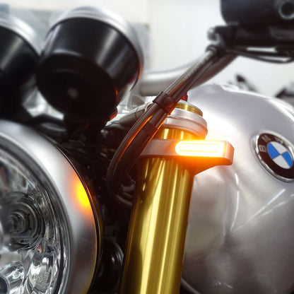 Heinz Bikes ZC Line classic LED blink til montering på gaffenben