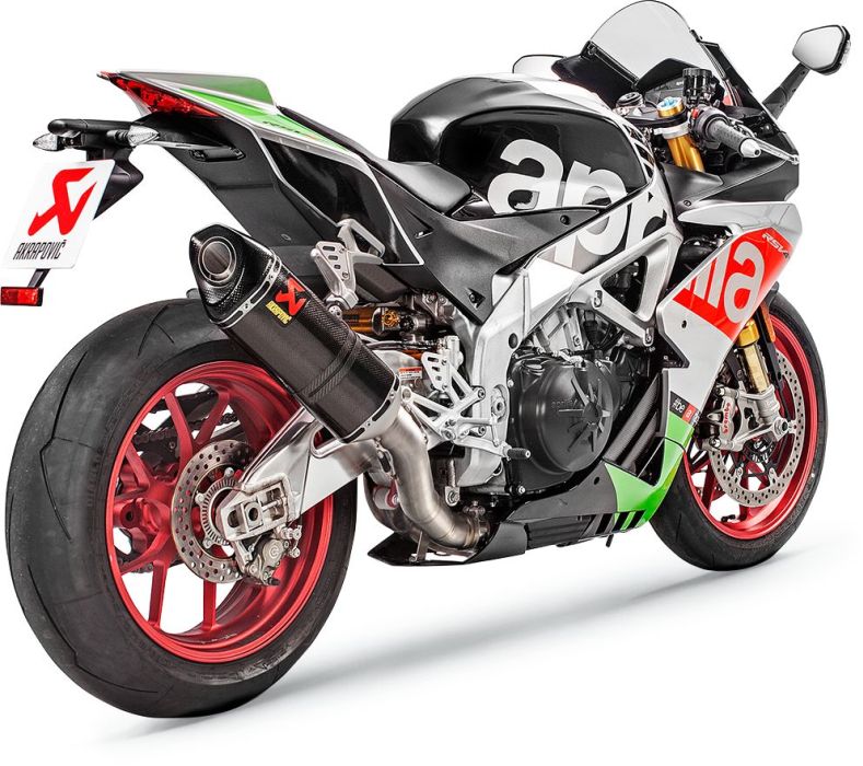 Akrapovic Carbon Slip on udstødning til Aprilia RSV4 / TUONO V4 (17 - 20) - Pitboxen.dk