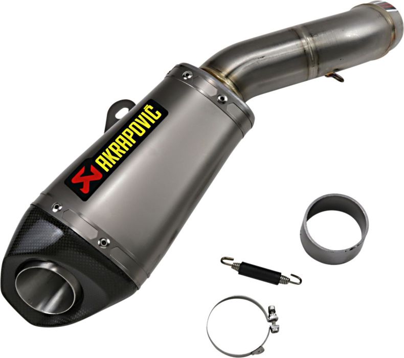 Akrapovic Titanium/carbon Slip on udstødning til Kawasaki Z900 (20 - 22) - Pitboxen.dk