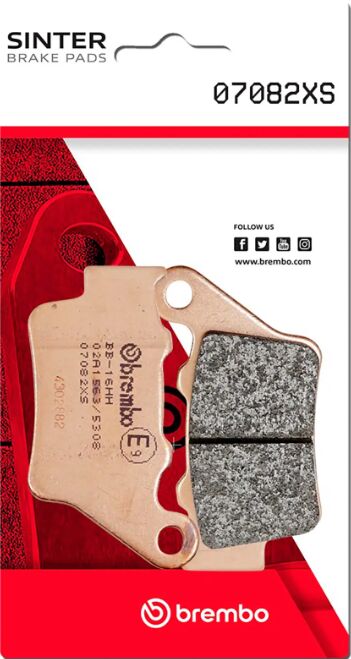 Bmw C 400 X 18 - 24 m.fl. bremseklodser, sinter XS Scooter - Brembo - Pitboxen.dk