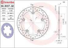 Bmw C 650 GT 12 - 20 m.fl. bremseskive, ORO fast - Brembo - Pitboxen.dk