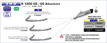 BMW R 1200 GS 2013-2016 Arrow udstødning. Slip-on udstødninger, komplette udstødninger, manifold/forrør. Find det hos Pitboxen.dk