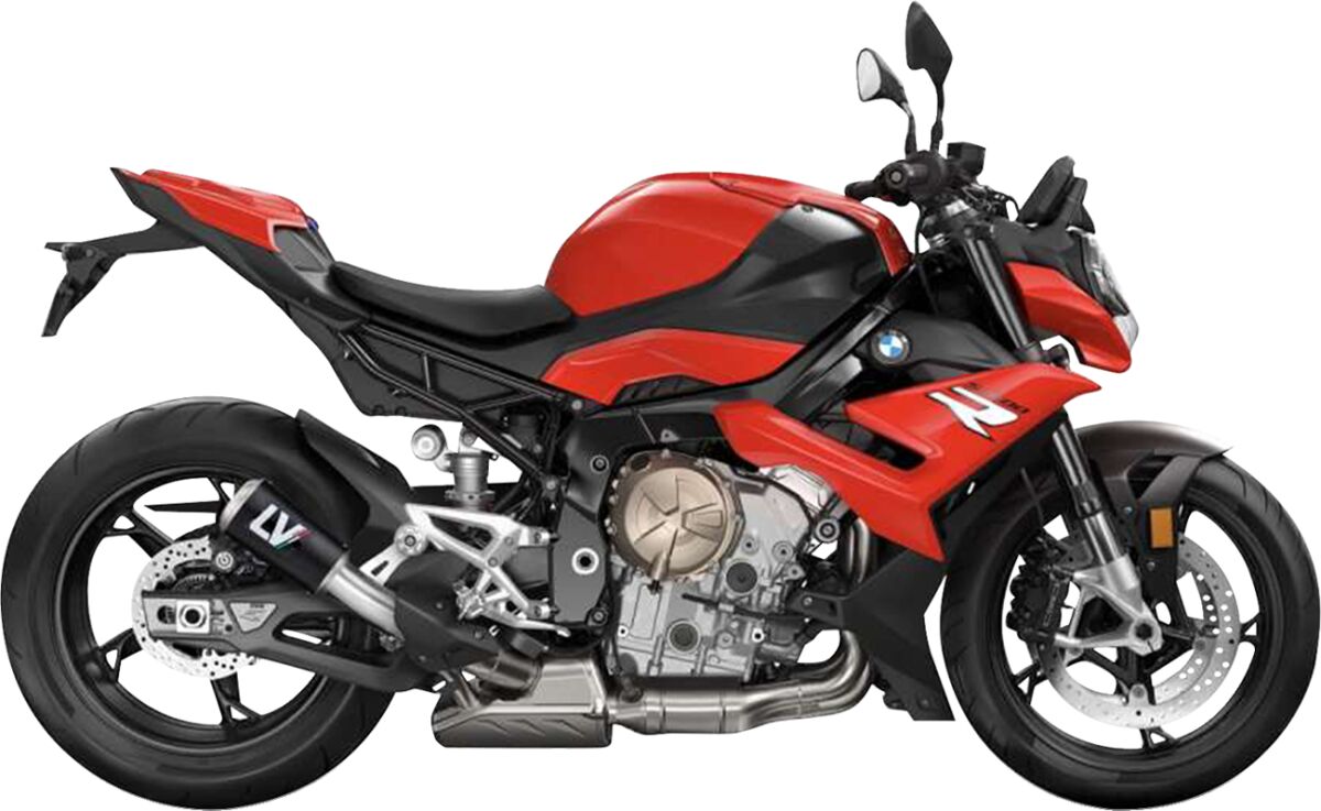 BMW S 1000 R 25 - 26 Slip - on udstødning - LeoVince LV - 10 Black - Pitboxen.dk