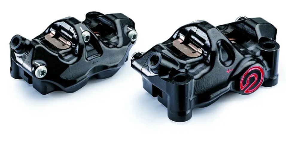 Bremsekaliber – Brembo P.484 Cafe Racer, sort – Sæt - Pitboxen.dk