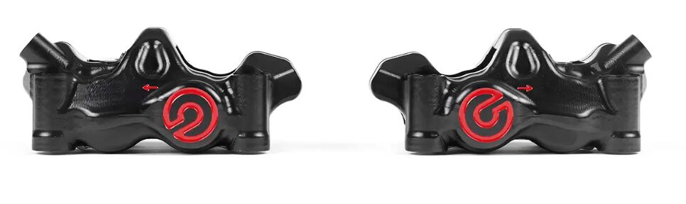 Bremsekaliber – Brembo P.484 Cafe Racer, sort – Sæt - Pitboxen.dk