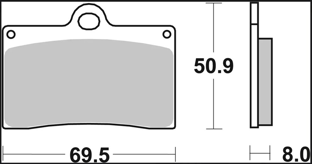 Brixton Crossfire 20 - 24 m.fl. bremseklodser, sinter LA - Brembo - Pitboxen.dk