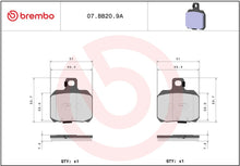 Derbi GPR 50 NUDE 04 - 11 m.fl. bremseklodser, sinter (OEM) - Brembo - Pitboxen.dk