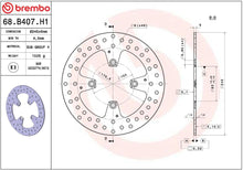 Ducati MULTISTRADA 1200 10 - 14 m.fl. bremseskive bag, ORO fast - Brembo - Pitboxen.dk