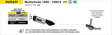 Ducati Multistrada 1260 / 1260 S 2018-2020 Arrow udstødning. Slip-on udstødninger, komplette udstødninger, manifold/forrør. Find det hos Pitboxen.dk