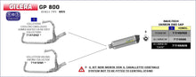 Gilera GP 800 2008-2013 Arrow udstødning. Slip-on udstødninger, komplette udstødninger, manifold/forrør. Find det hos Pitboxen.dk