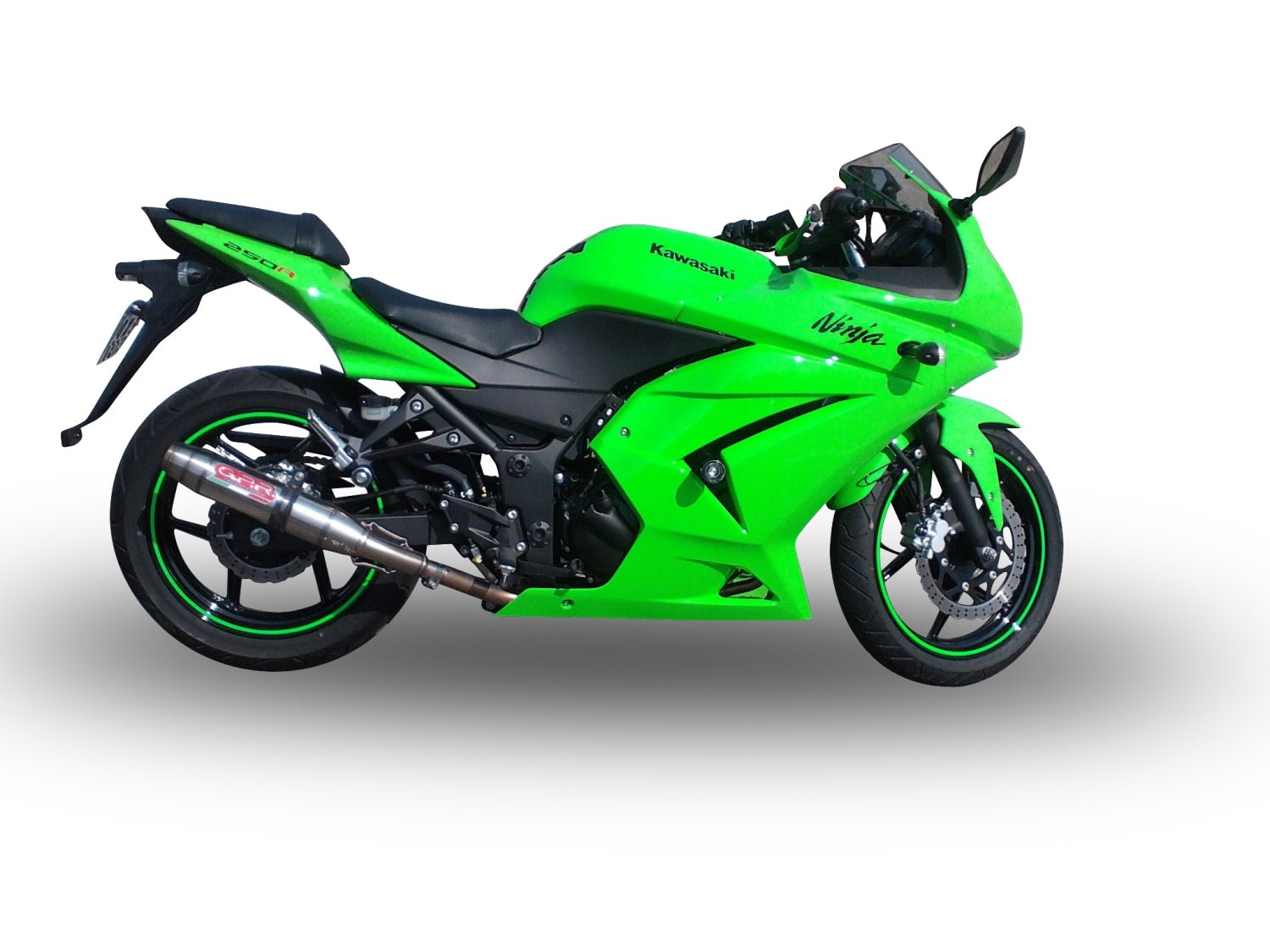 GPR Deeptone Rustfri Udstødning - Kawasaki Ninja 250R 2007 - 2016 - Pitboxen.dk