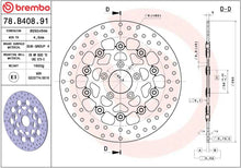 Harley Davidson Sportster Custom 04 - 13 m.fl. bremseskive for, ORO flydende - Brembo - Pitboxen.dk
