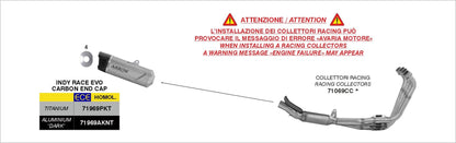 Honda CBR 650 R 2024-2025 Arrow udstødning. Slip-on udstødninger, komplette udstødninger, manifold/forrør. Find det hos Pitboxen.dk