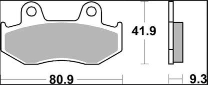 Honda Dylan 02 - 06 m.fl. bremseklodser, Carbon keramisk (OEM) - Brembo - Pitboxen.dk