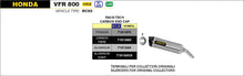 Honda VFR 800 F 2017-2020 Arrow udstødning. Slip-on udstødninger, komplette udstødninger, manifold/forrør. Find det hos Pitboxen.dk