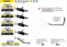 Honda XL 750 TRANSALP 2023-2024 Arrow udstødning. Slip-on udstødninger, komplette udstødninger, manifold/forrør. Find det hos Pitboxen.dk