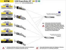 KTM 1290 SuperDuke GT 2017-2021 Arrow udstødning. Slip-on udstødninger, komplette udstødninger, manifold/forrør. Find det hos Pitboxen.dk