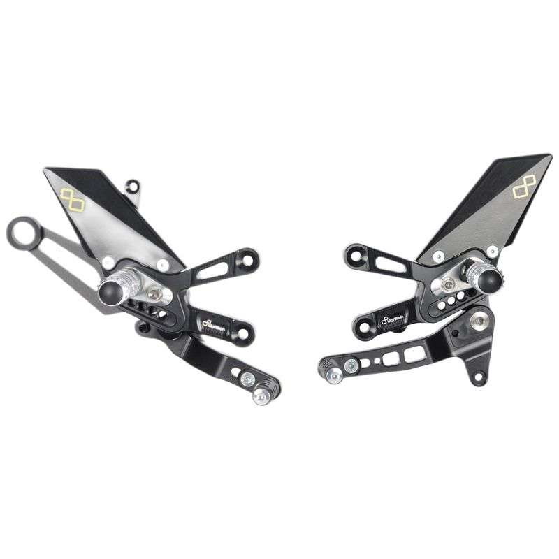 Lightech Rearset til Aprilia Tuono V4 1100 Factory (2021 - 2023) - Pitboxen.dk